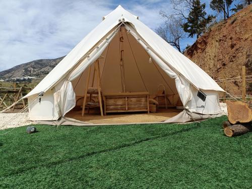 Bâtiment de la tente de luxe