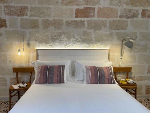Voodi või voodid majutusasutuse Casa Portacrànni toas