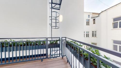 Balkón nebo terasa v ubytování ALON HOMES Vienna - Premium City Center Apartments