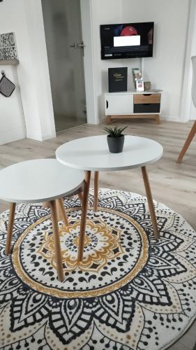 Μια τηλεόραση ή/και κέντρο ψυχαγωγίας στο FeWo ERZ-Zeit