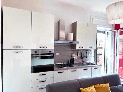 A kitchen or kitchenette at Casa Lieti