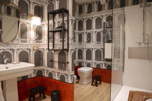 Koupelna v ubytování Residenza Radetzky