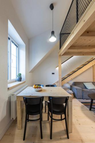 Χώρος καθιστικού στο Vila Vlasta Apt. #401