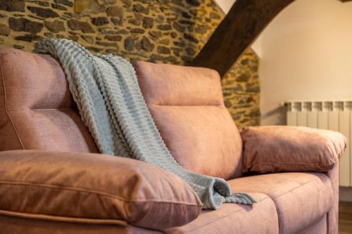 Ruang duduk di Apartamentos Casona del Campo