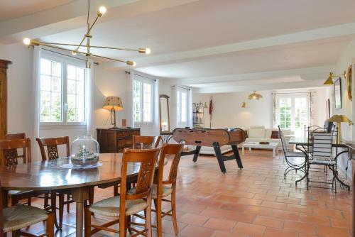 Et opholdsområde på Quizas Maison d'hôtes