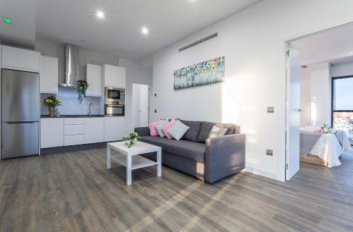 Kuchyň nebo kuchyňský kout v ubytování New York Style Luxury 3 dormitorios