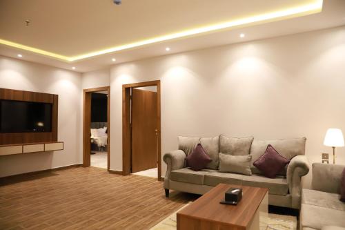 Ruang duduk di Tulip View Hotel