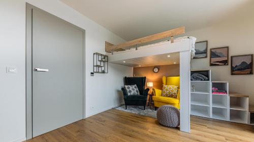 Posezení v ubytování Horský apartmán Stella