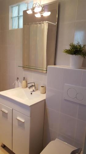 Kúpeľňa v ubytovaní Zrínyi 11 Apartments