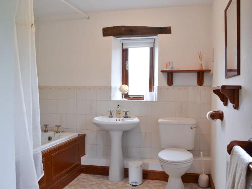 Koupelna v ubytování Blue Plain Cottages No2