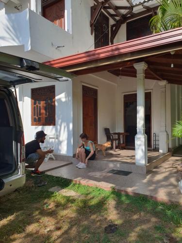 Taman di luar Nature Villa