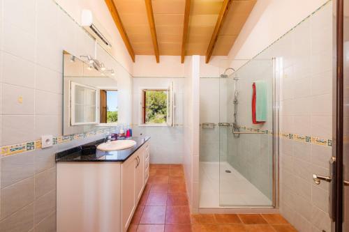 A bathroom at Maria