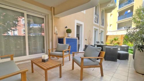 Et opholdsområde på Casa del Mar