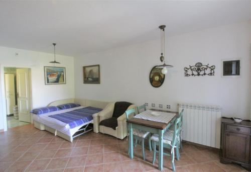 Postel nebo postele na pokoji v ubytování Villa Istriana