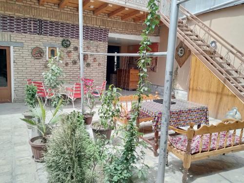 Μπαλκόνι ή βεράντα στο Hotel Ravshan Boutique
