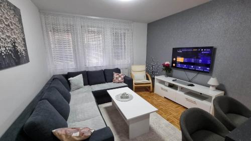 Posezení v ubytování Aya apartment Sarajevo