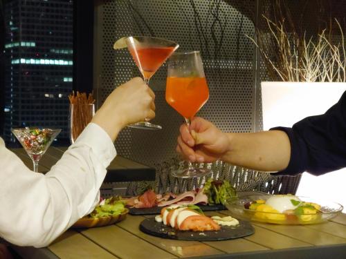 Nápoje v ubytování Granbell Hotel Osaka