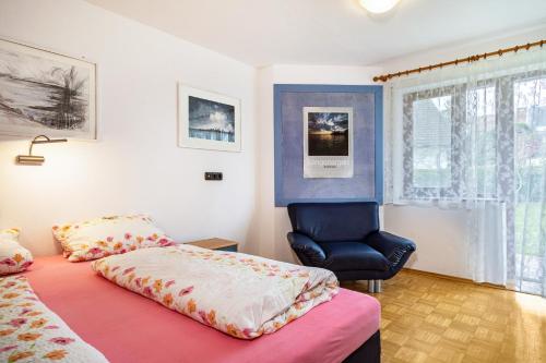 Posteľ alebo postele v izbe v ubytovaní Sonnenstube