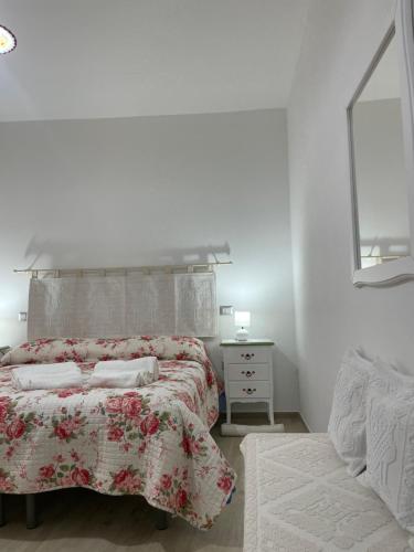 Affittacamere Il Vicoletto Aria Onaにあるベッド