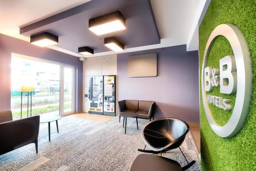 Posezení v ubytování B&B Hotel Kaiserslautern