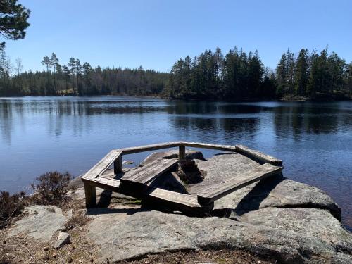Naturlandschaft in der Nähe des Ferienhauses
