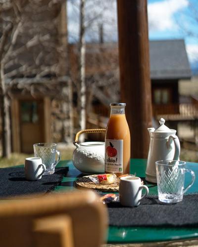 Bas de chalet avec vue imprenable sur les Pyrénées