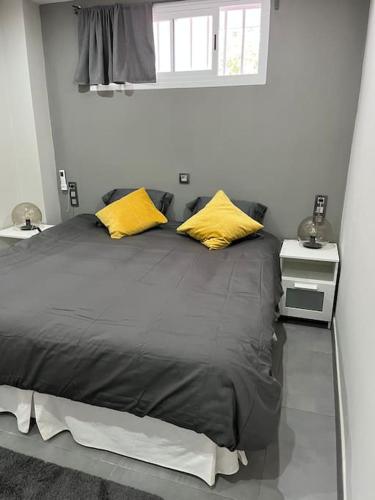 Postel nebo postele na pokoji v ubytování Appartement luxueux 2 min Yumbo
