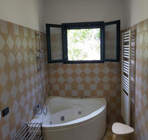 Phòng tắm tại Casa Miclari
