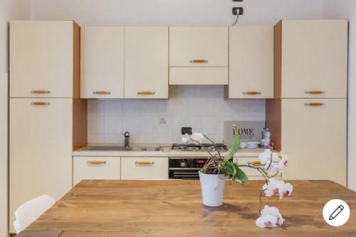 Η κουζίνα ή μικρή κουζίνα στο Casa Ulivi Oro