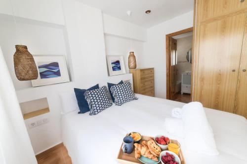Posteľ alebo postele v izbe v ubytovaní Brisa Marina - Apartamento a 3 minutos andando de la playa