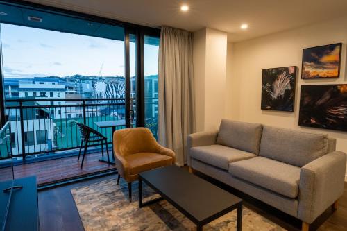 Гостиная зона в TRYP by Wyndham Wellington, Tory Street