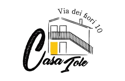 a drawing of a villa with the text viva del toro la tour at Casa Iole in Montepulciano