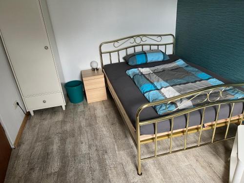 Postel nebo postele na pokoji v ubytování Ferienhaus Klinder