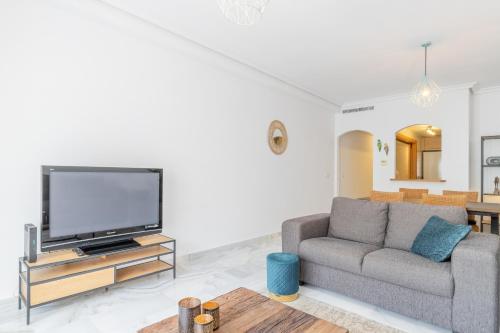 Televisyen dan/atau pusat hiburan di Calpe Bay