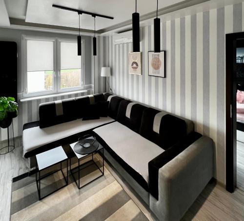 Posedenie v ubytovaní Spółdzielcza 22 Apartament Sky Line