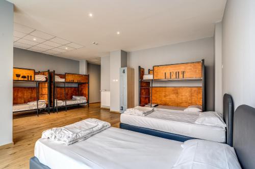 Postel nebo postele na pokoji v ubytování Hostel Trastevere