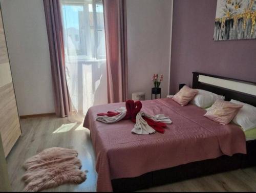 Ένα ή περισσότερα κρεβάτια σε δωμάτιο στο Apartment Zara