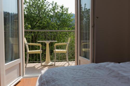 Μπαλκόνι ή βεράντα στο Hotel Al Caval