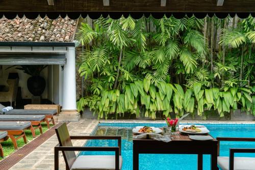 Bazén v ubytování Taru Villas Rampart Street - Galle Fort nebo v jeho okolí