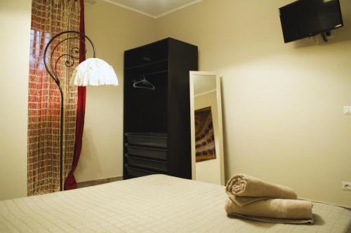 Cama o camas de una habitación en Campeggio Sanfilippo