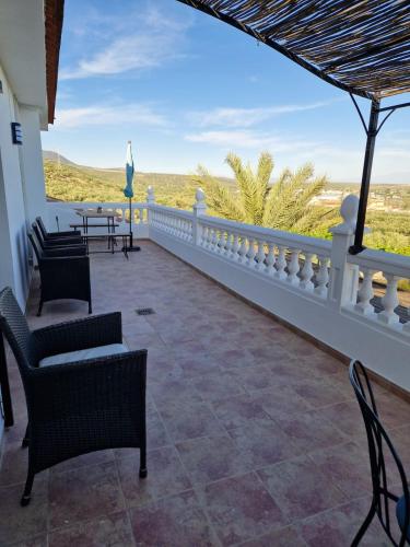 Balkón nebo terasa v ubytování Casa Olivar B&B