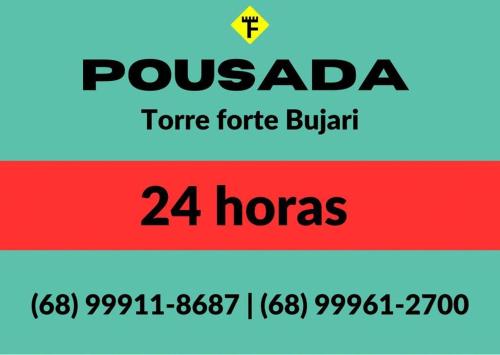 Bujari的住宿－Pousada Torre Forte，波哥大手机未来布片的截图