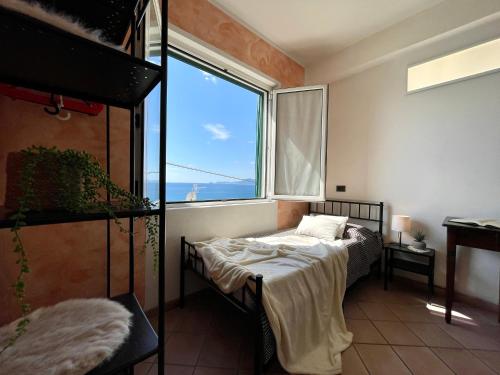 Postel nebo postele na pokoji v ubytování La Tua Villa Sul Mare [Vista Aperta - Free Parking - WIFI ]