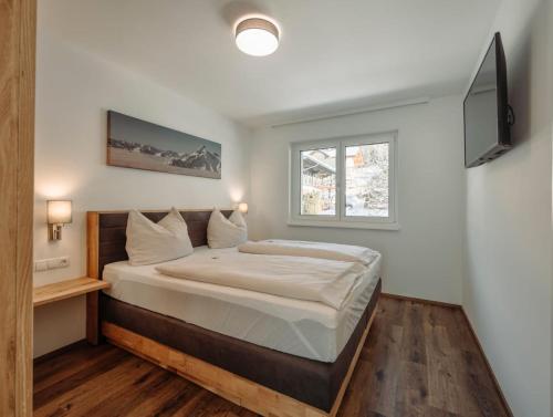 Postel nebo postele na pokoji v ubytování Appartement Hammerrain