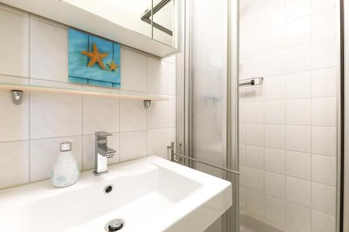 Koupelna v ubytování Appartement Wellenreiter