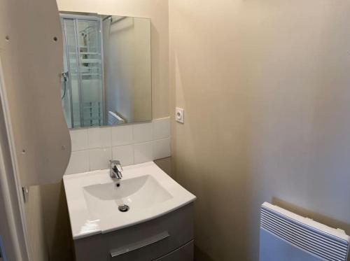 Koupelna v ubytování Le hameau du Maissubert