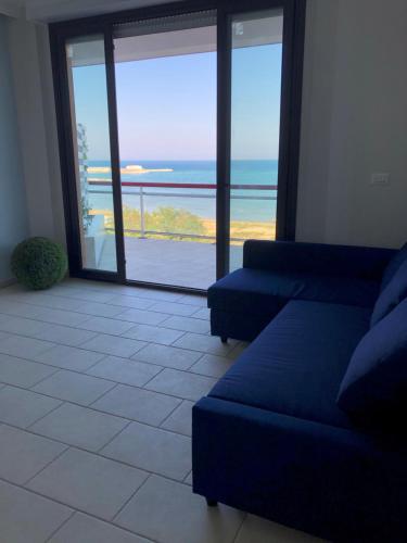 Posezení v ubytování SunRise Apartments