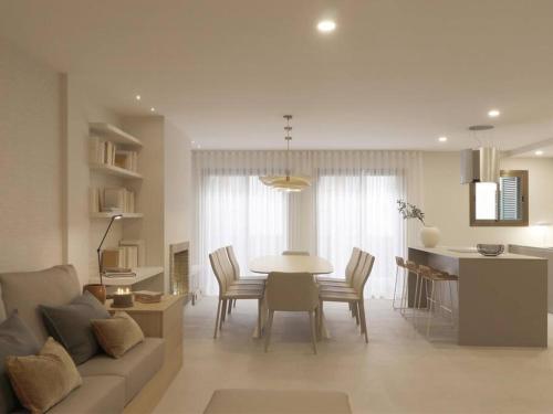 Χώρος καθιστικού στο Sitges Spaces Bonaire Beach Condo