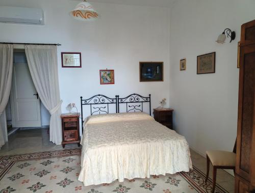 a bedroom with a large bed in a room at Casa La Bionda in Positano