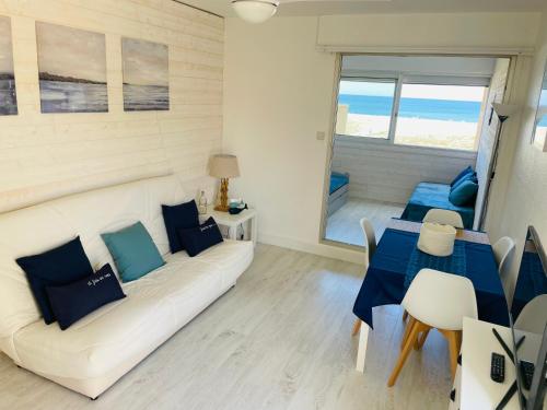 Część wypoczynkowa w obiekcie LA CABANE DE LA MER